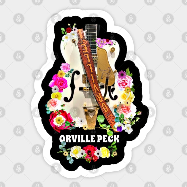 Orville Guitar Sticker by ARTISTWERQ